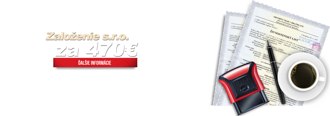 Založenie s.r.o.